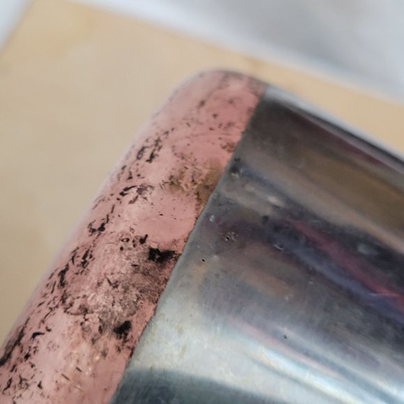 Vintage Revere Ware Copper Clad 1.5 Qt Sauce Pan Pot 5.75 x 3.75 Inches - Picture 10 of 10